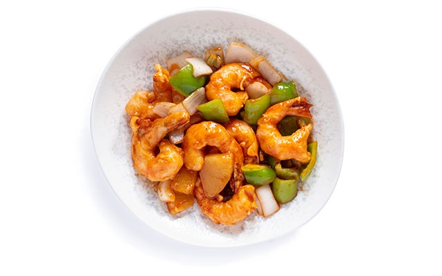 Tatlı Ekşi Soslu Karides