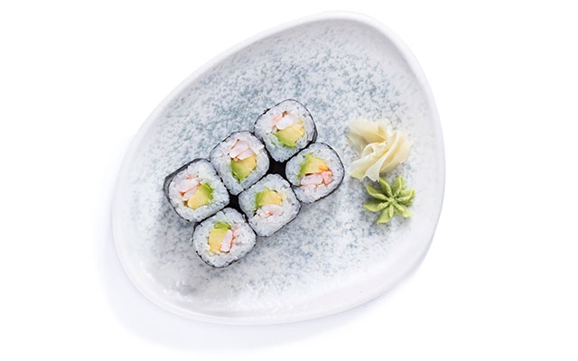 Avokado Ebi Roll 6 Adet