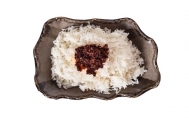 Rice With Truffle Chilli Souce 